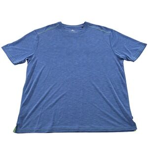 Tommy Bahama‎ Paradise Around T-Shirt Blue Short Sleeve Mens 2XL